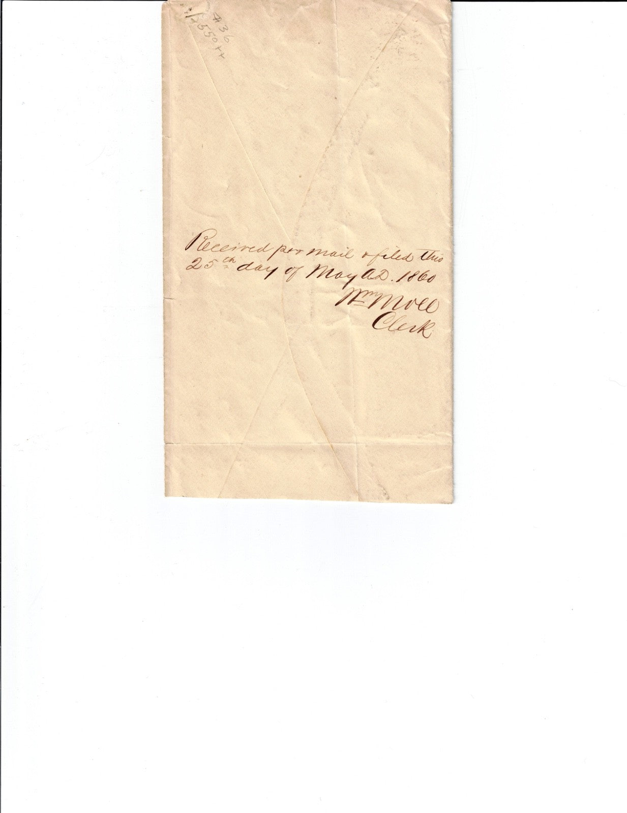 US Scott 36B, used Postage Due 6 cts  5/24/1860 cover, APS Certification. $1,2002