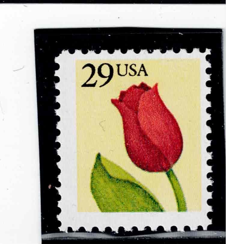 US Stamp #2524 - 1991 29¢ Flower-Tulip,  MNH, OG0